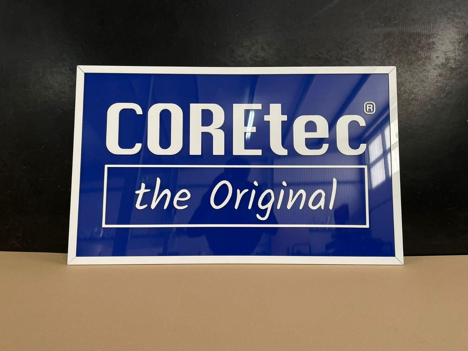 COREtec the Original framed dibond sign