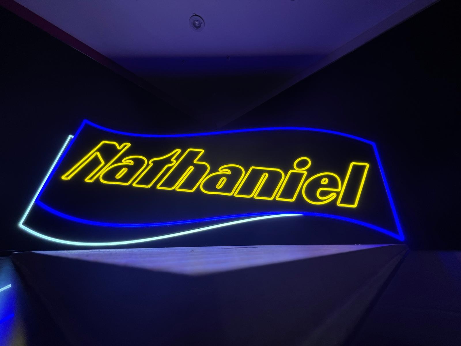 Dealership logo neon, custom colourway