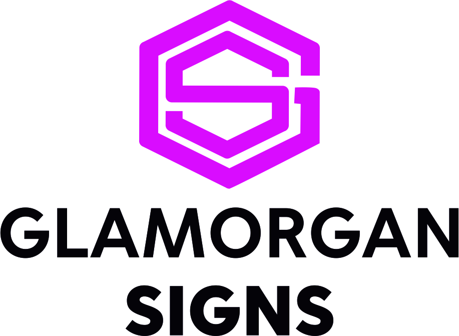 Glamorgan Signs stacked logo (brand asset)