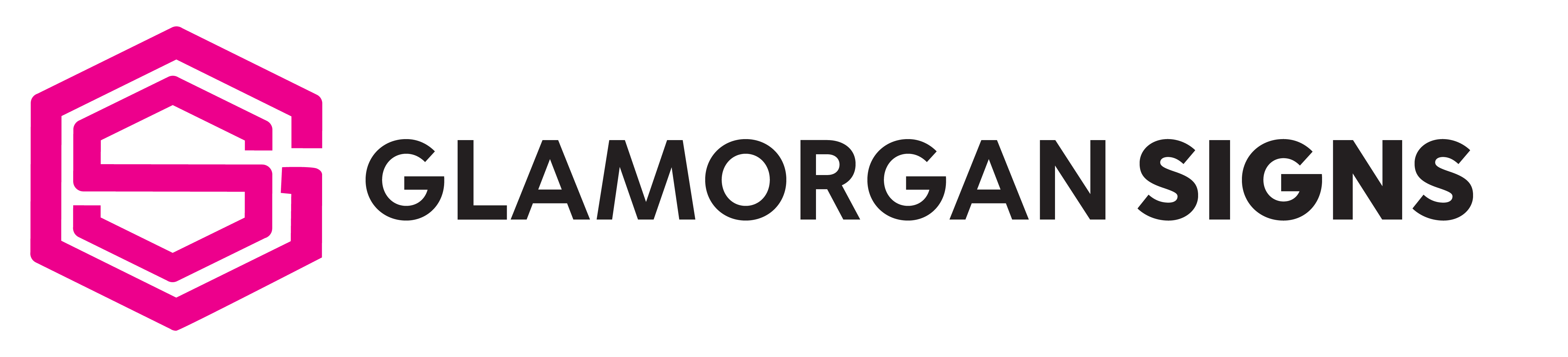 Glamorgan Signs horizontal logo (brand asset)